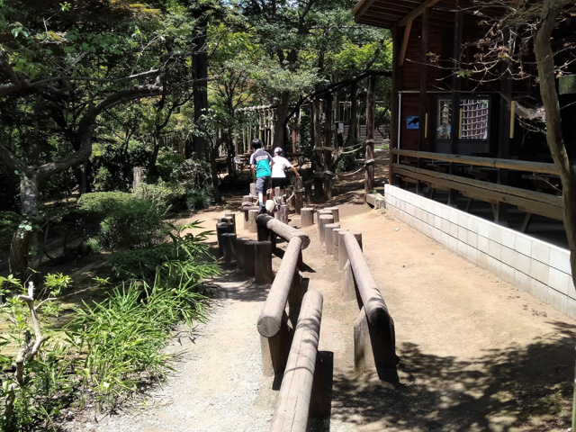 第1ポイントの「江戸川河原走り」／ありのみコース（千葉県/市川市）