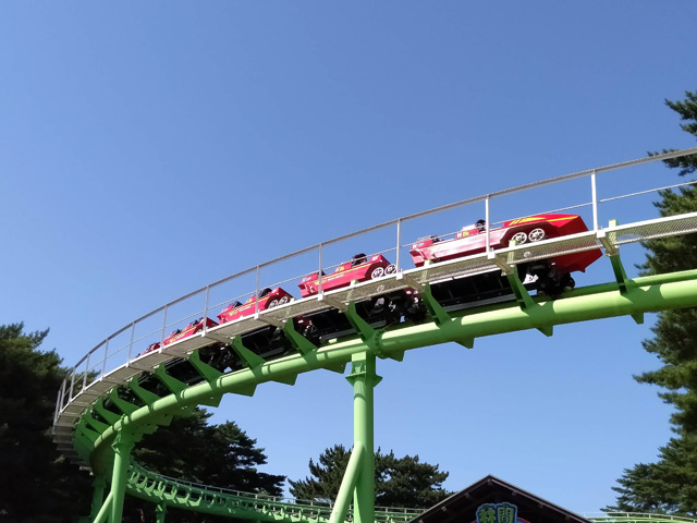 林間ジェットコースター/国営ひたち海浜公園(茨城県/ひたちなか市)