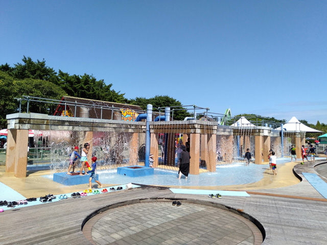 水遊び広場/国営ひたち海浜公園(茨城県/ひたちなか市)