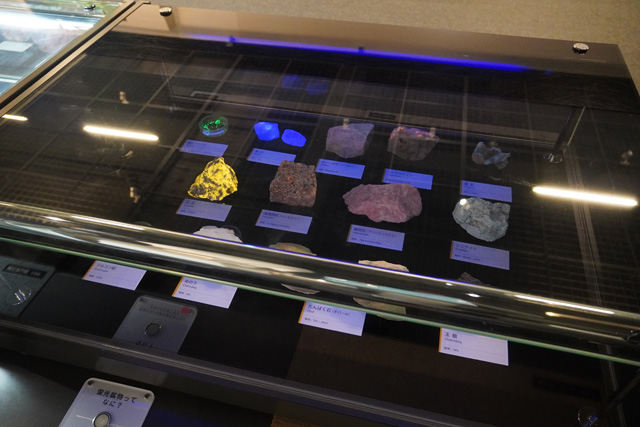 石のコーナー/姫路科学館(兵庫県/姫路市)