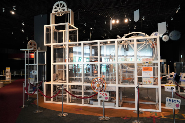 「重いものを運ぼう」装置/姫路科学館(兵庫県/姫路市)