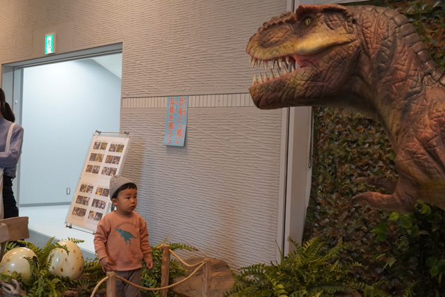 鳴き声をあげて動くティラノサウルス/姫路科学館(兵庫県/姫路市)