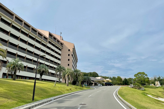 「ホテル・ザ・パヴォーネ」を通過／ネスタリゾート神戸（兵庫県/三木市）