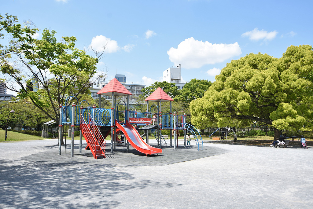 「冒険広場」／猿江恩賜公園（東京都／江東区）