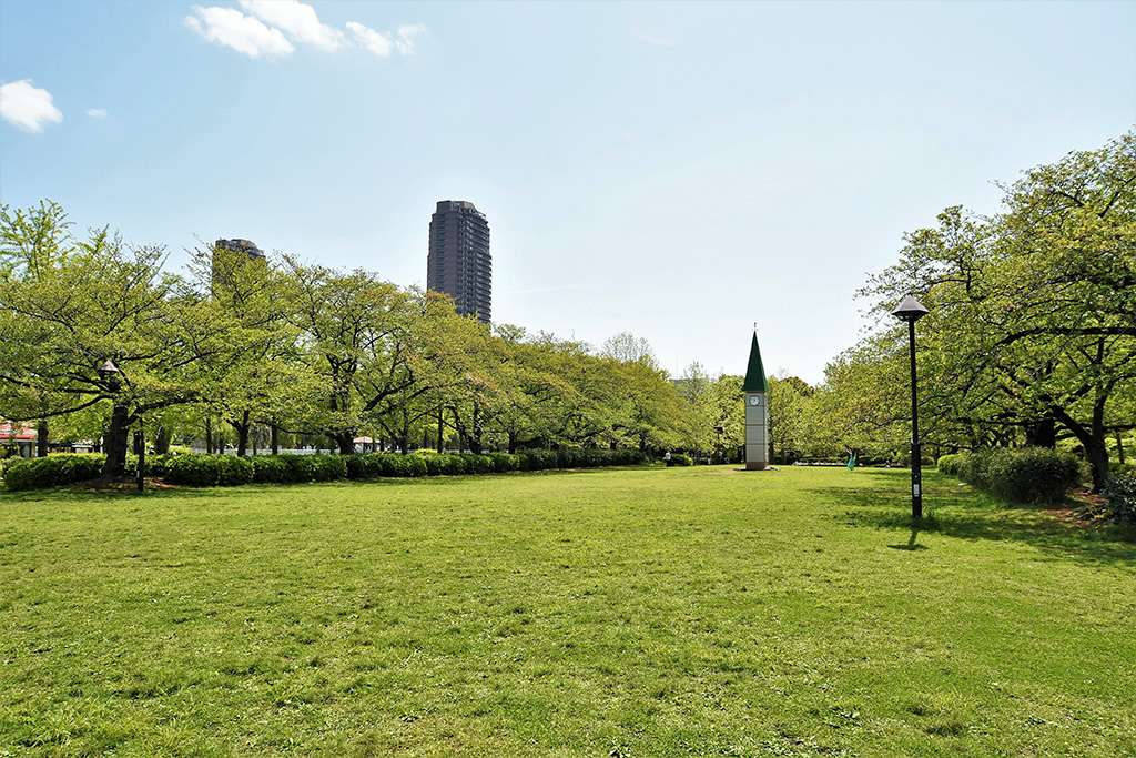 「中央広場」／猿江恩賜公園（東京都／江東区）