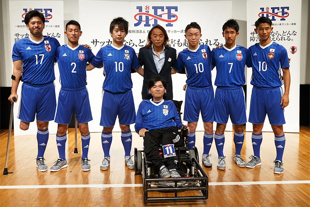 日本障がい者サッカー連盟の会長を務める北澤さん