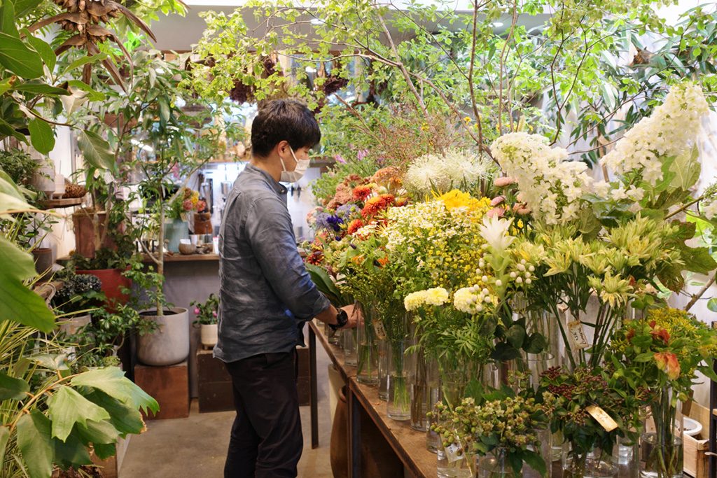 花屋│LUFF（ラフ）　店舗内