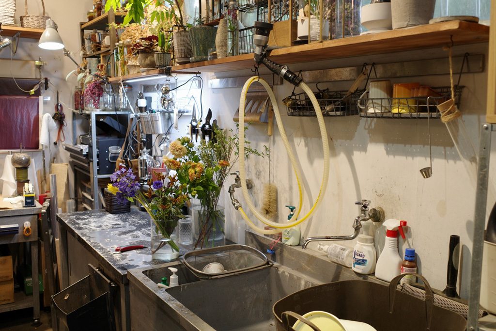 花屋│LUFF（ラフ）作業スペース