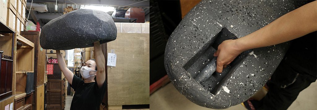 倉庫内の小道具