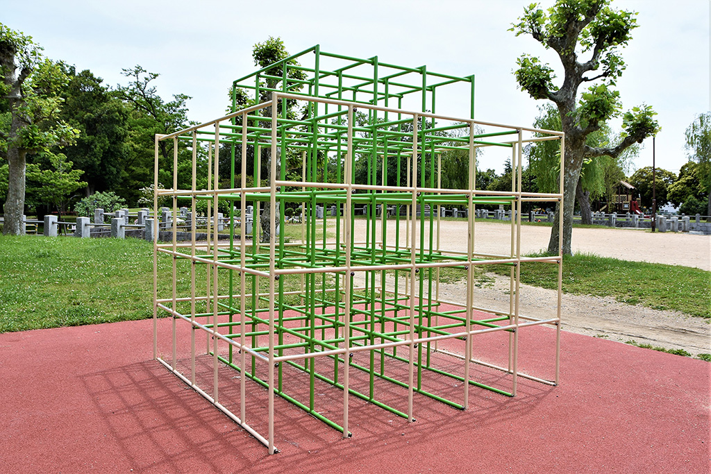 「ジャングルジム」／篠崎公園（東京都／江戸川区）