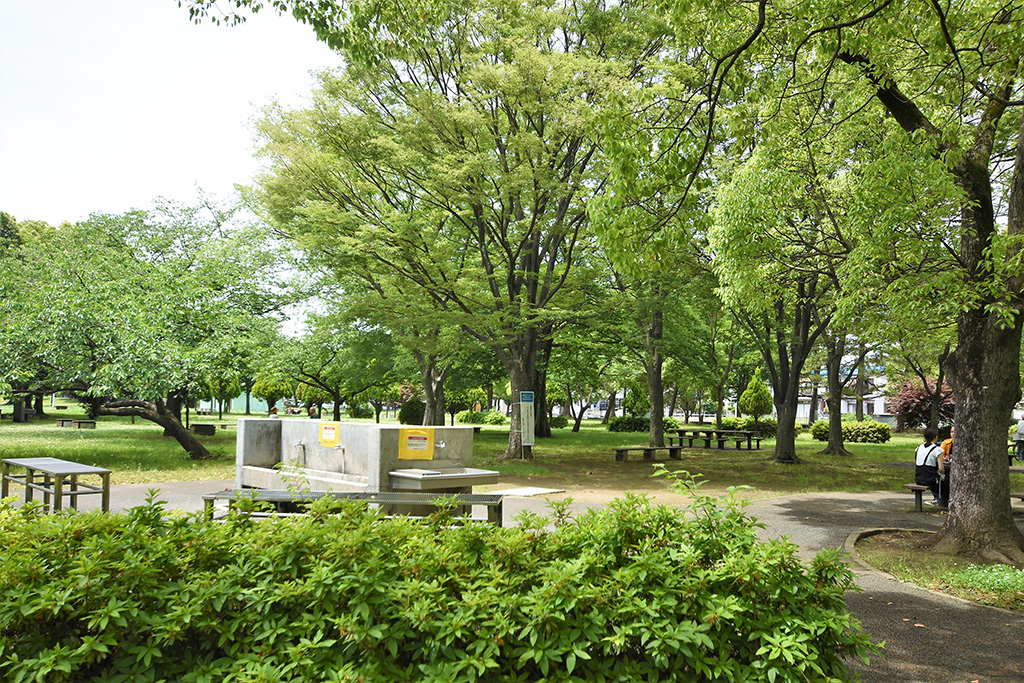 「バーベキュー場」／篠崎公園（東京都／江戸川区）