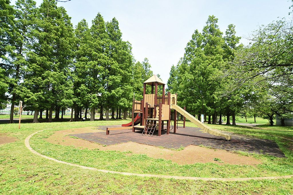「遊具広場」／篠崎公園（東京都／江戸川区）
