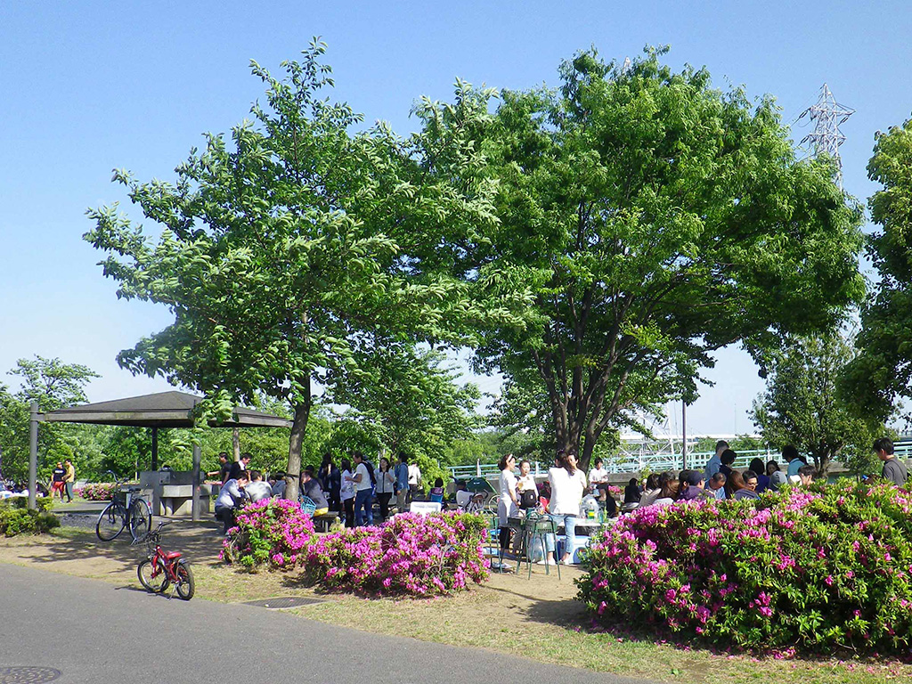 「バーベキュー広場」/大島小松川公園(東京都/江東区)