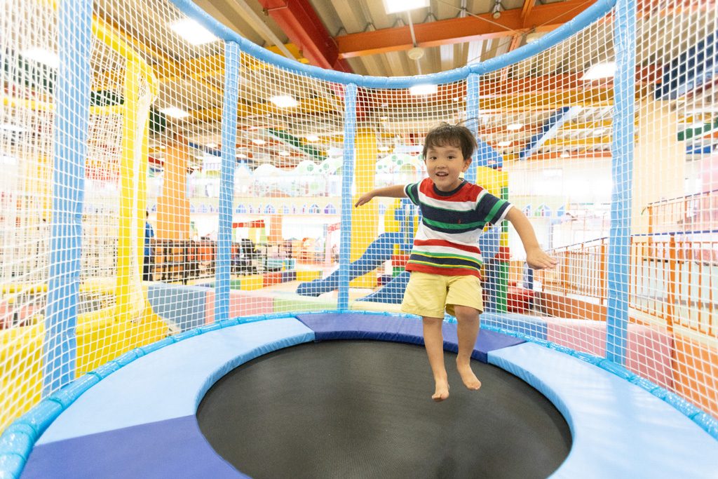 「アクティブKidsパーク」のトランポリン/ぐりんぱ（静岡県/裾野市）