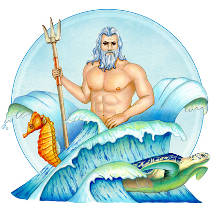 海の神・ポセイドン