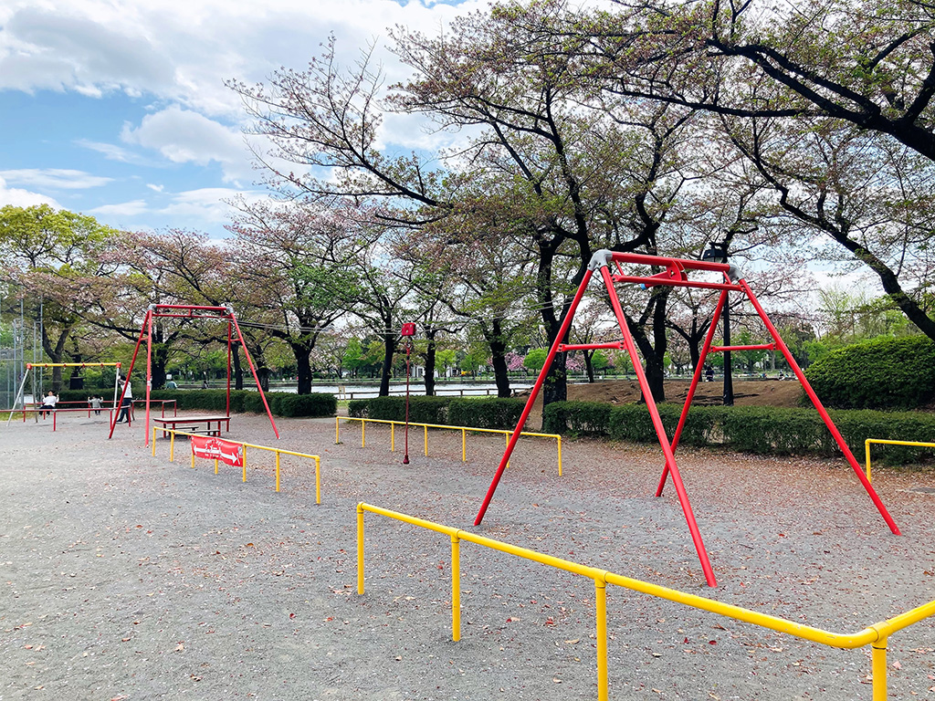 「ターザンロープ」/浮間公園(東京都/板橋区)