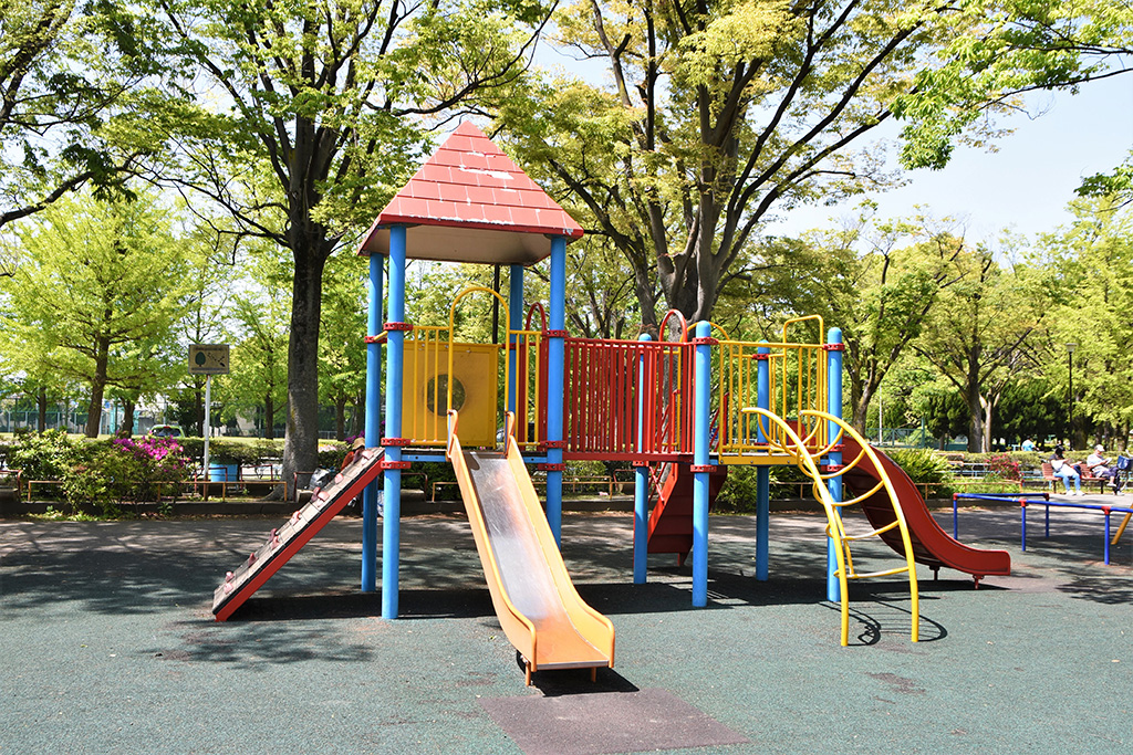 「複合遊具」／萩中公園（東京都／大田区）