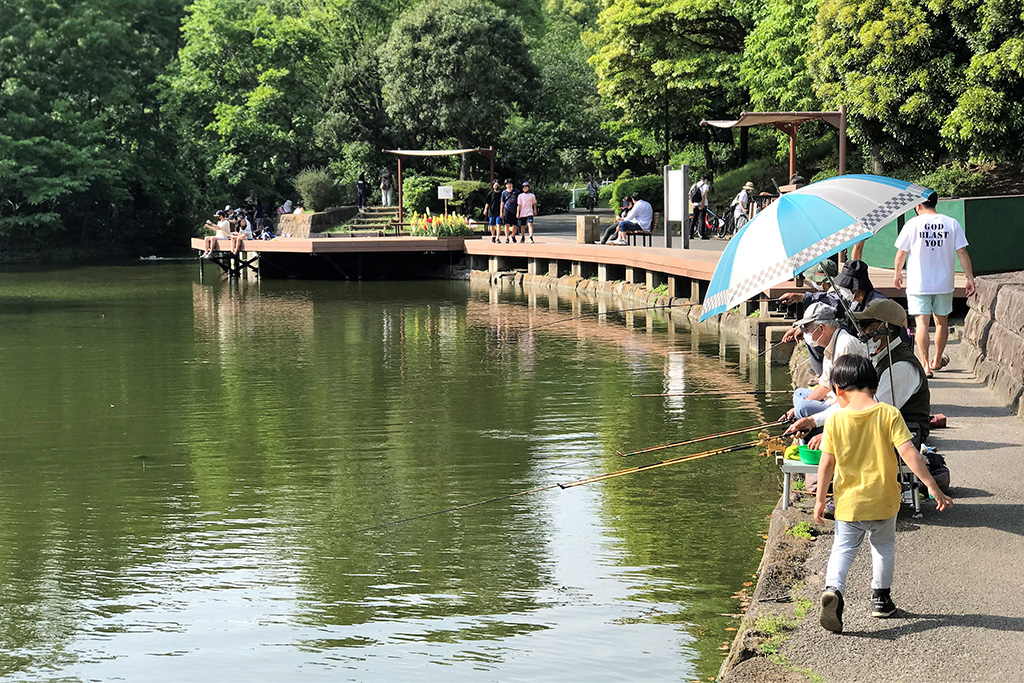 「ひょうたん池」／平和の森公園フィールドアスレチック（東京都／大田区）