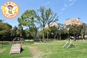 目白台運動公園(文京区)は噴水が爽やかな芝生広場でのんびり過ごして!