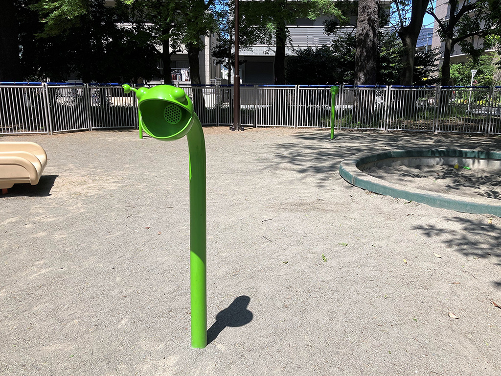 「土管電話」／平和の森公園（東京都／中野区）