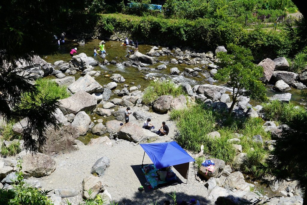 河原の様子/摂津峡公園（大阪府/高槻市）
