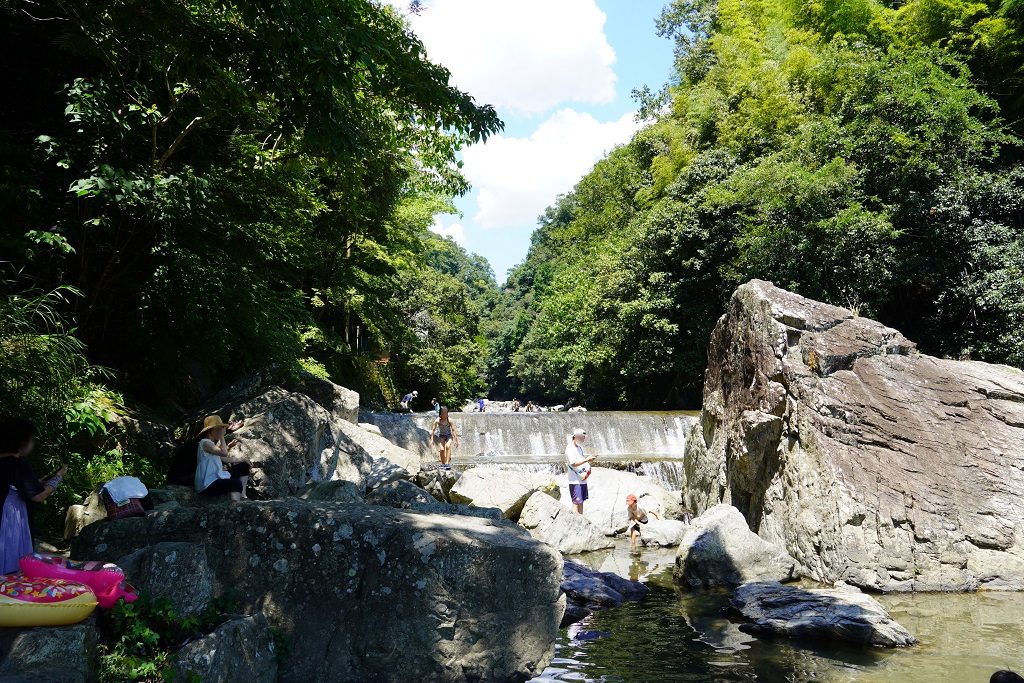 河原の様子/摂津峡公園（大阪府/高槻市）