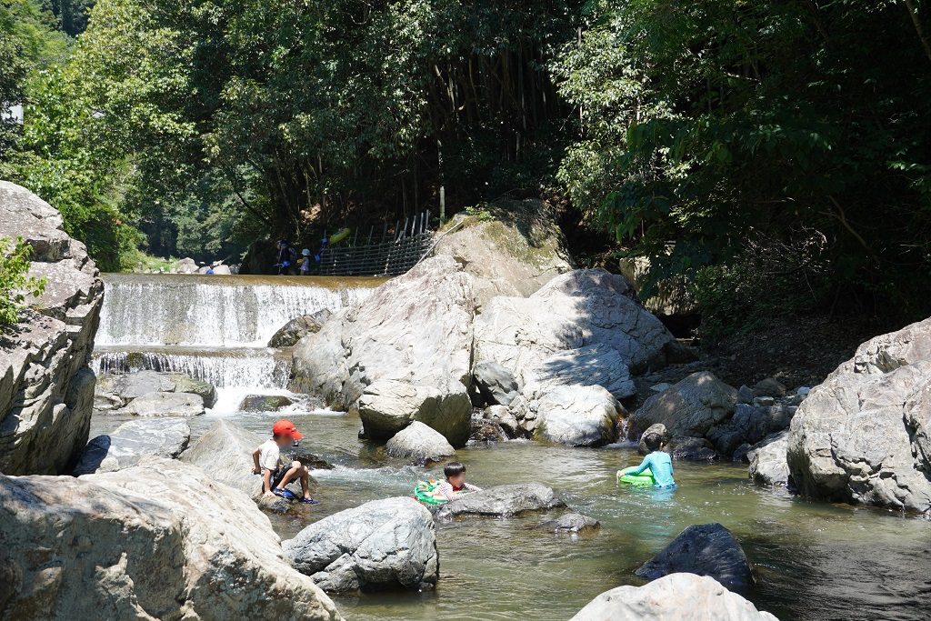 河原の様子/摂津峡公園（大阪府/高槻市）