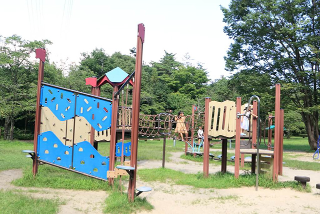 クライミング遊具「アドベンチャー」/草津市ロクハ公園（滋賀県/草津市）