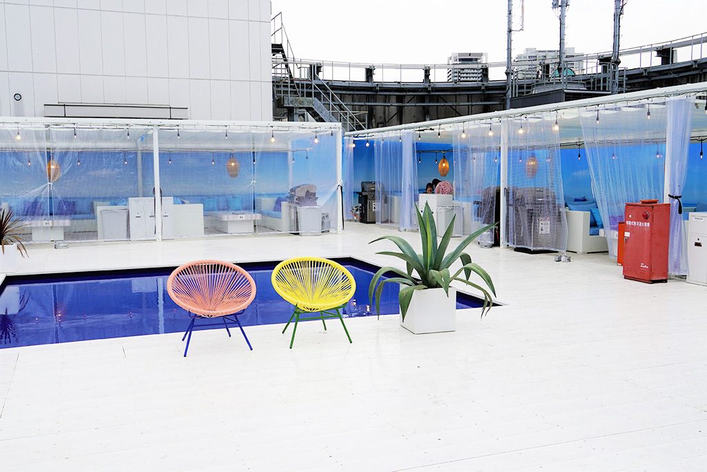 プライベート感のあるヴィラゾーン/THE BBQ BEACH in LINKS UMEDA（大阪府/大阪市）