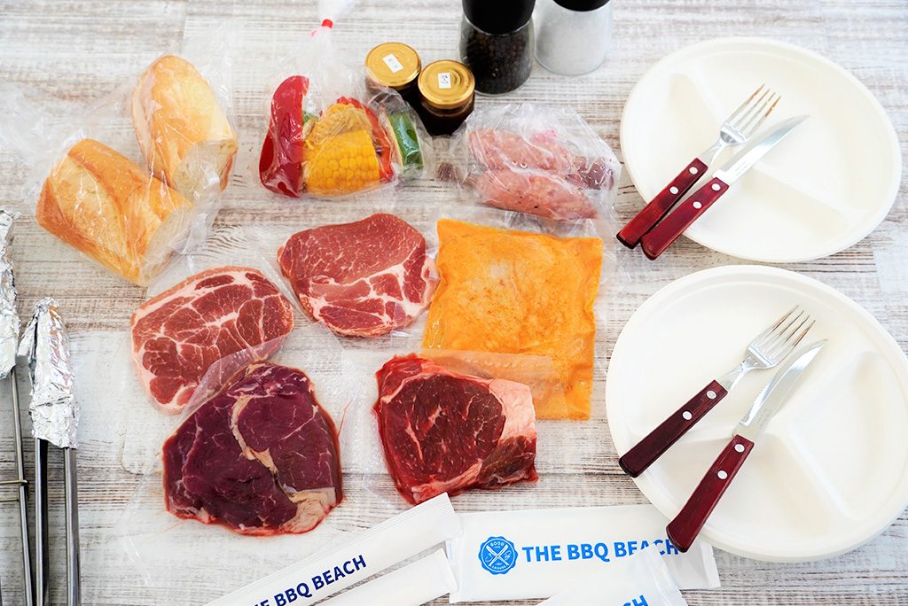 スタンダードグリルセット（2人分）/THE BBQ BEACH in LINKS UMEDA（大阪府/大阪市）