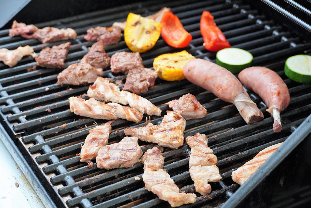 火力が強いので、焦がさないように気をつけてね/THE BBQ BEACH in LINKS UMEDA（大阪府/大阪市）