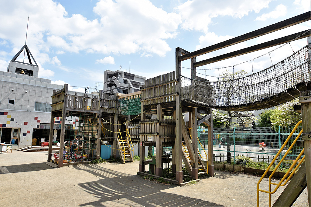 「アスレチック遊具」/わんぱく天国(東京都/墨田区)