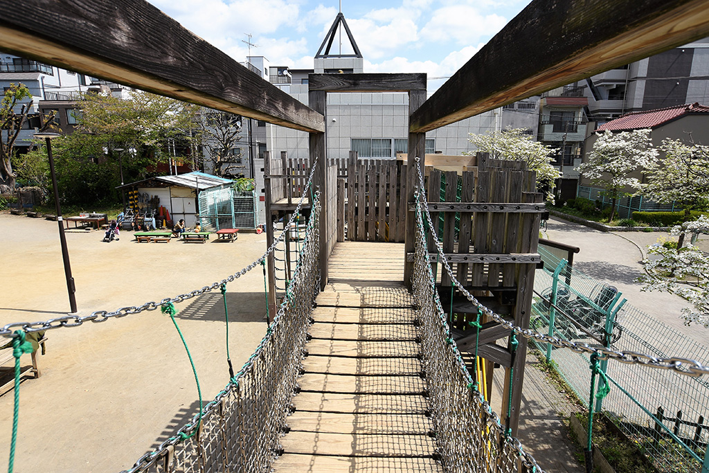「吊り橋」/わんぱく天国(東京都/墨田区)