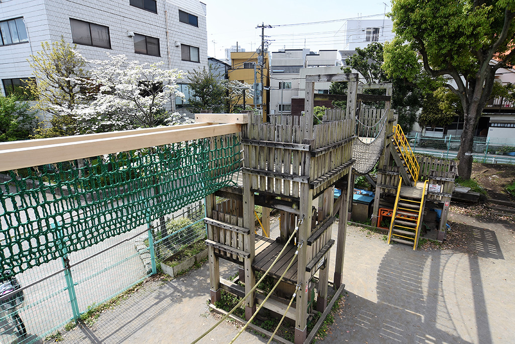「ネットの橋」/わんぱく天国(東京都/墨田区)