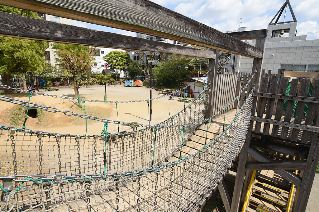 「デッキ」/わんぱく天国(東京都/墨田区)