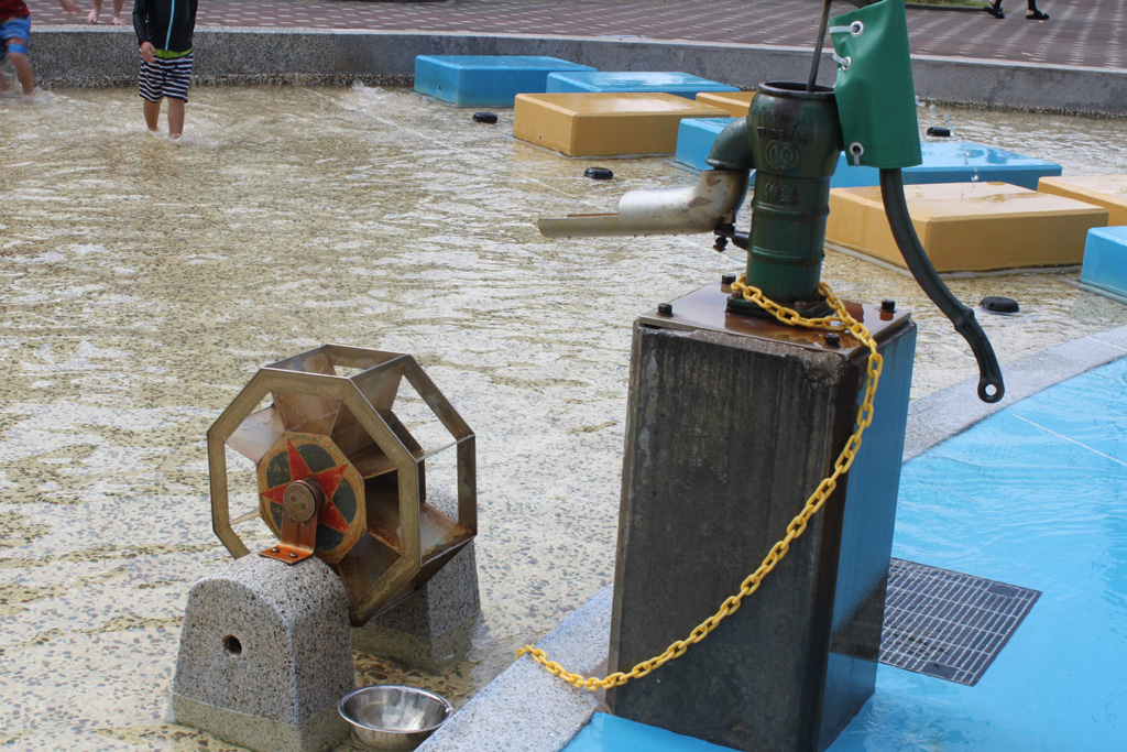 「ポンプの水車」/西猪名公園 ウォーターランド(兵庫県/川西市)