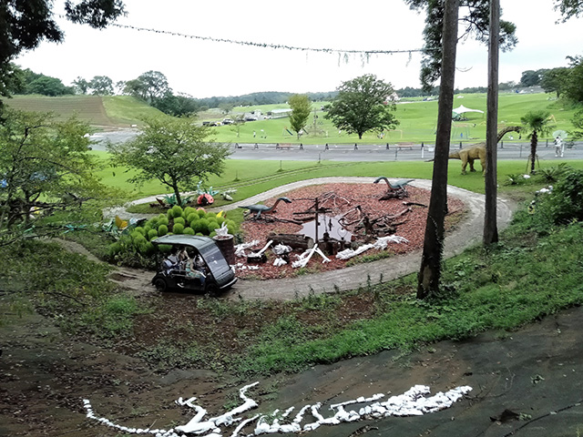 恐竜の森「ジュラジャーマン・ライド」/東京ドイツ村(千葉県/袖ケ浦市)