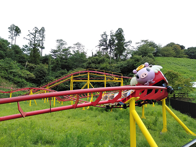 「ブタ天キッズコースター」/東京ドイツ村(千葉県/袖ケ浦市)