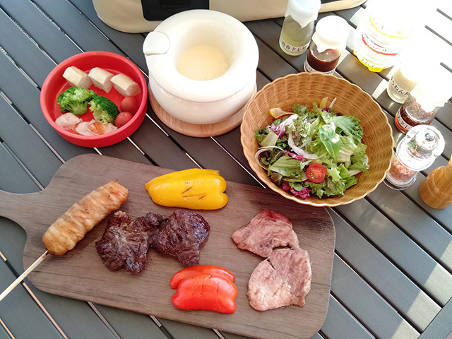 BBQメニュー/ハワイアンズグランピング マウナヴィレッジ(スパリゾートハワイアンズ)(福島県/いわき市)