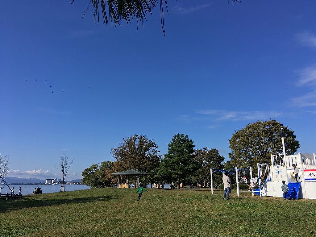 子ども向け遊具/滋賀県営都市公園湖岸緑地