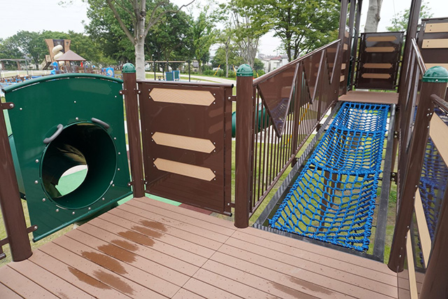 大型遊具「樹上の小道」/都立舎人公園（東京都/足立区）