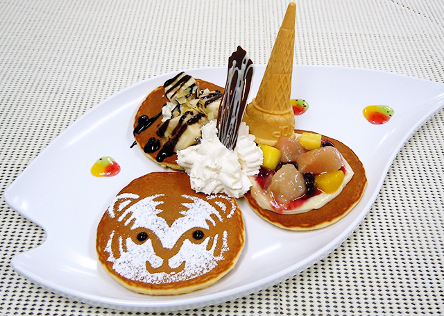 コルネさんのパンケーキハウス「コルネさんのスペシャルパンケーキ」/東武動物公園（埼玉県/宮代町）