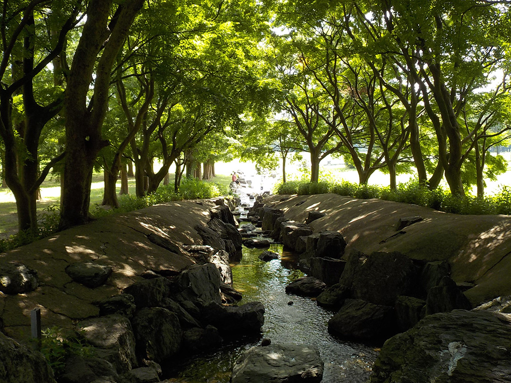 「せせらぎ広場」／水元公園（東京都／葛飾区）