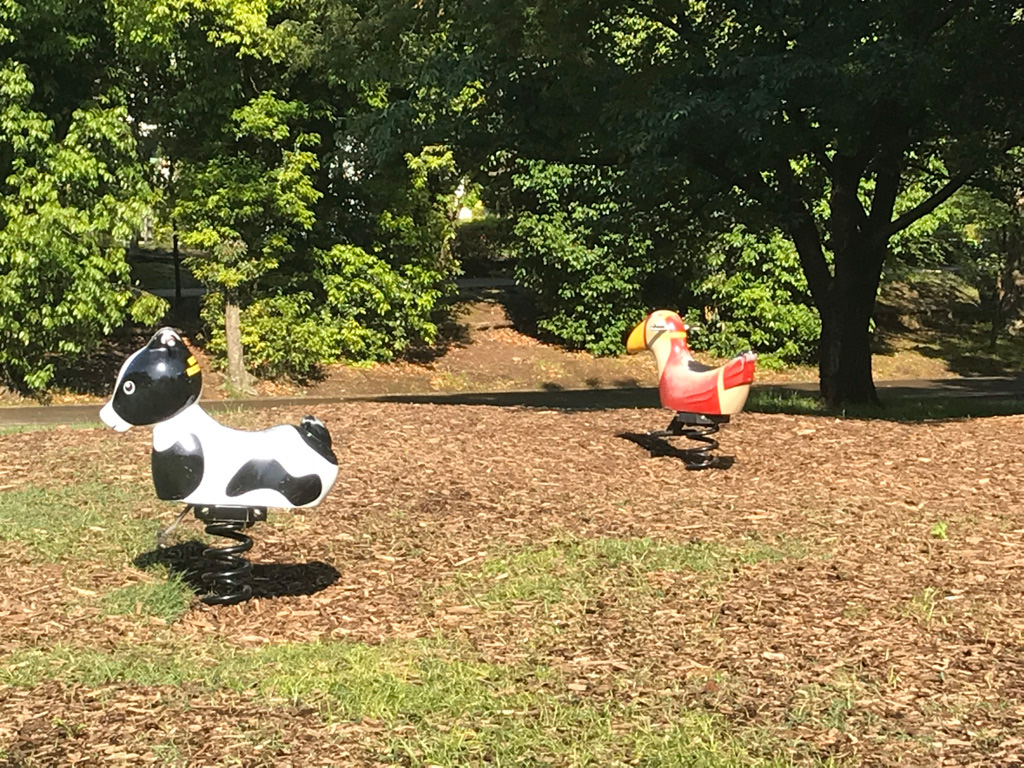 「スプリング遊具」／水元公園（東京都／葛飾区）