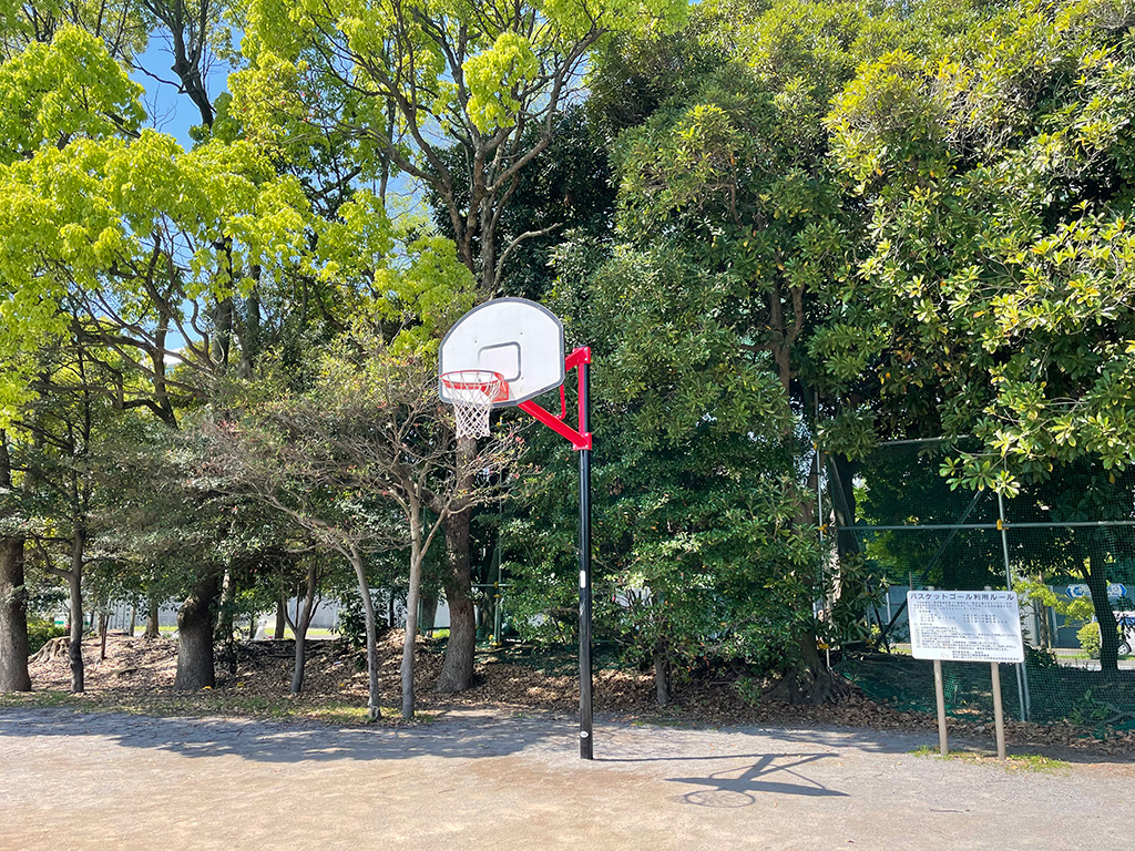 「バスケットゴール」／辰巳の森海浜公（東京都／江東区）