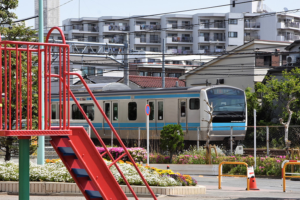 「電車ビュー」/西六郷公園(東京都/大田区)