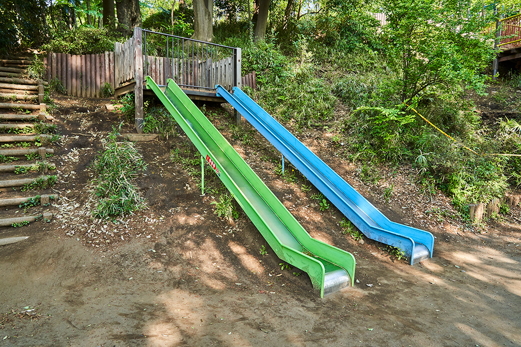 「滑り台」/黒鐘公園(東京都/国分寺市)