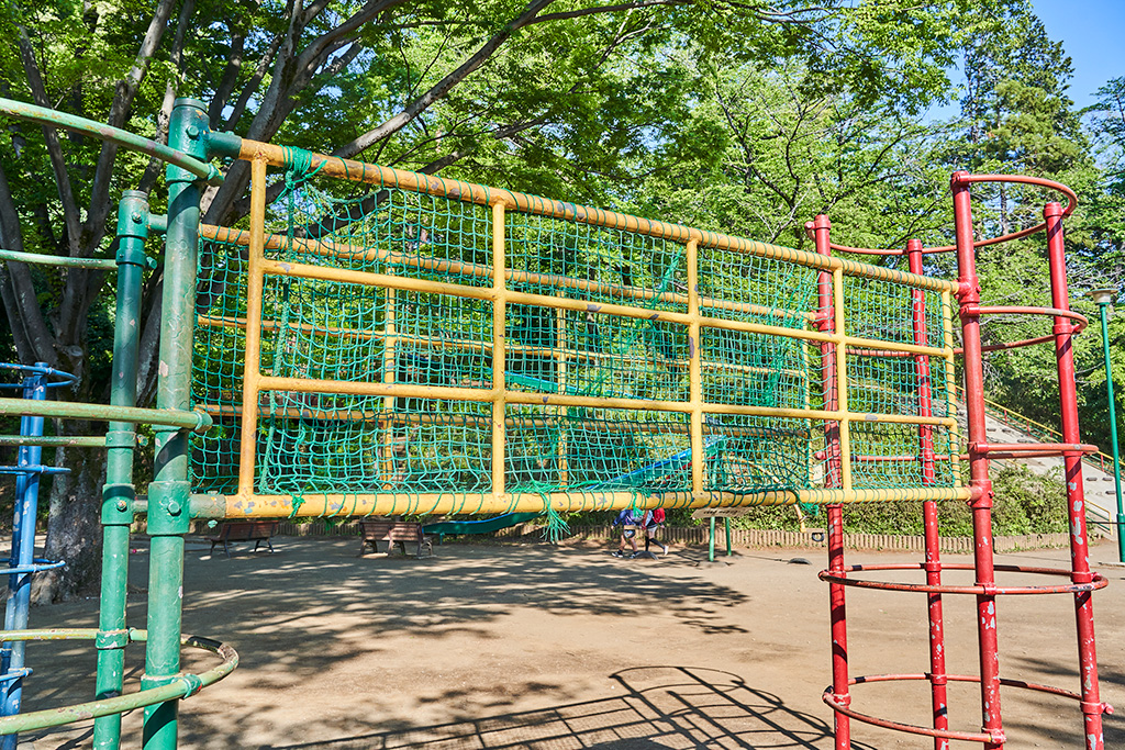 「渡り遊具」/黒鐘公園(東京都/国分寺市)