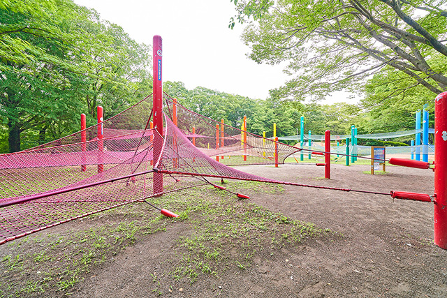 「虹のハンモック」／国営昭和記念公園（東京都／立川市）