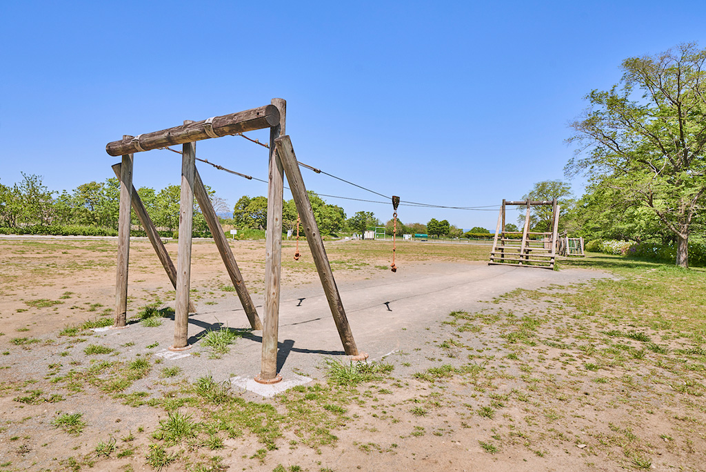 「ターザンロープ」/多摩川緑地福生南公園(東京都/福生市)
